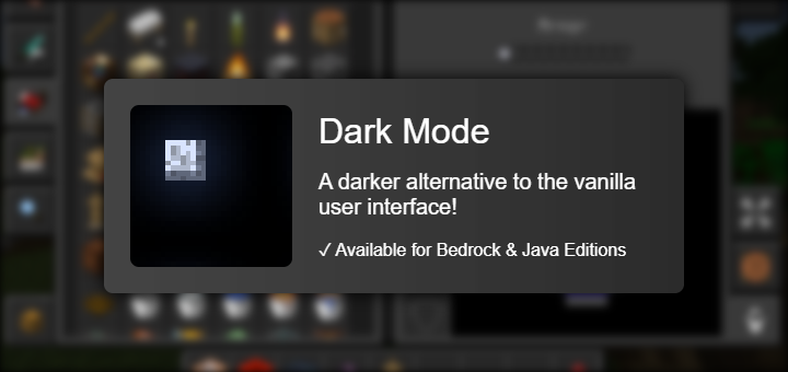 Dark Mode Discription Picture