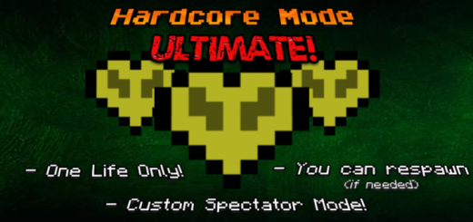 Hardcore Mode Ultimate! v1.1 (Addon) - Now Works on Realms!