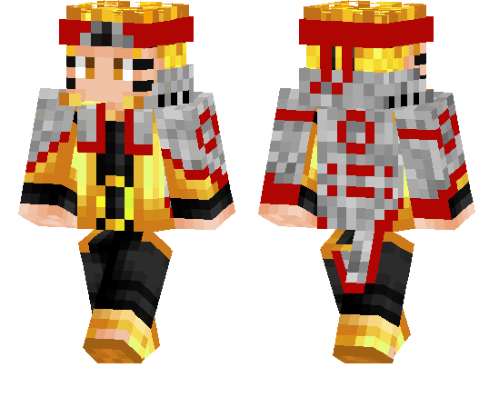 Naruto hokage Minecraft Skin