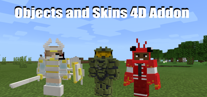 Mod skin 4D Minecraft