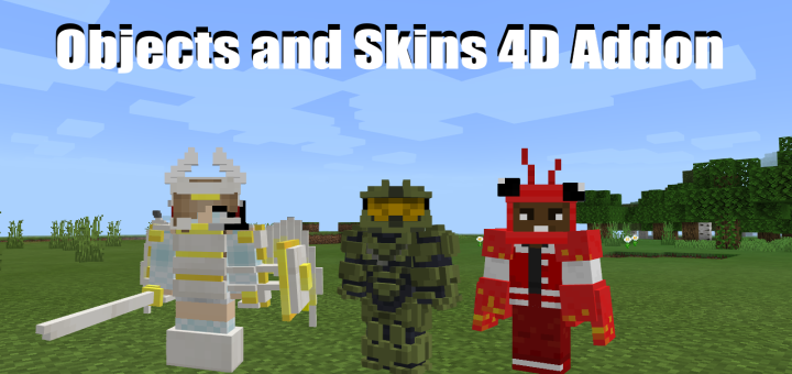 Skins 4D and Armors 4D Addon (1.16.100+)