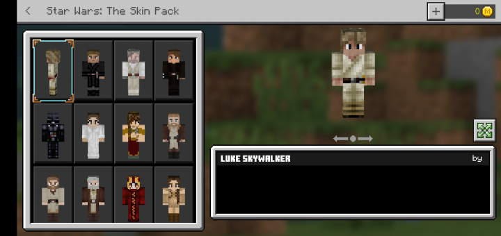 anakin skywalker minecraft skin