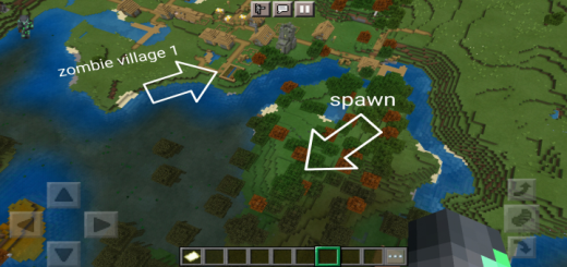 2 Zombie Villages & Outpost Near Spawn (Seed)
