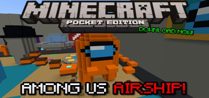 Among Us 2 Airship Minecraft Pe Maps