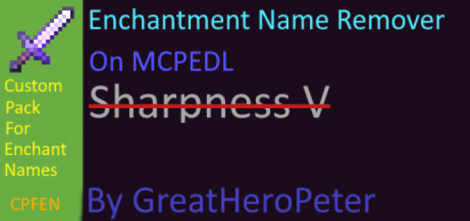 CPFEN Enchantment Name Remover