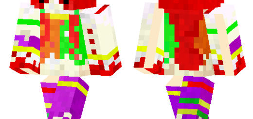galaxy girl minecraft pe skin