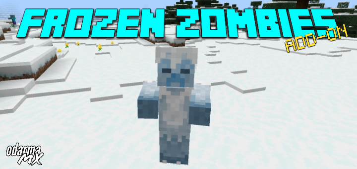 снежный зомби в майнкрафте. льды смерти майнкрафт. ледяные мобы. 2 мод на frozen delights. мод на замерзание.
