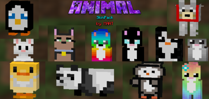 Animal Skins For Minecraft Pocket Edition by BlueGenesisApps