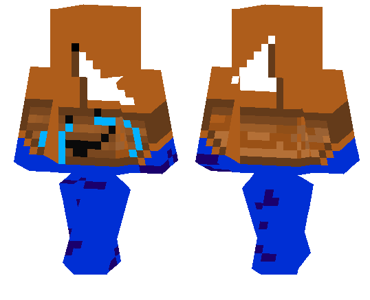 Herobrine - Minecraft skin (64x64, Steve)