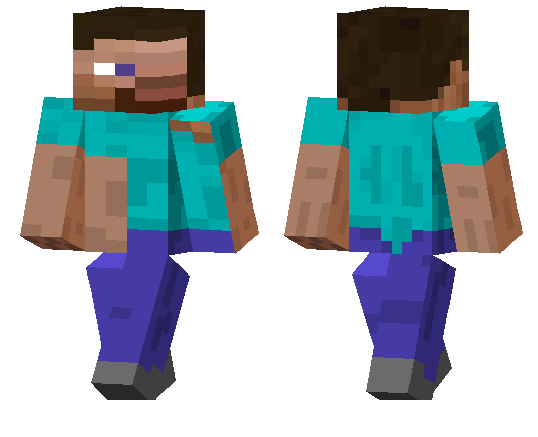 minecraft steve cursed