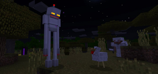 Enderman Robot Add-on
