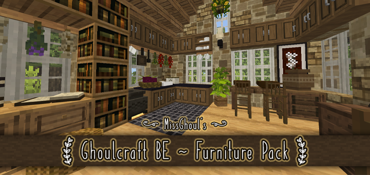 Ghoulcraft Be Furniture Pack Minecraft Pe Mods Addons