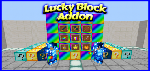 lucky block mod minecraft pe download