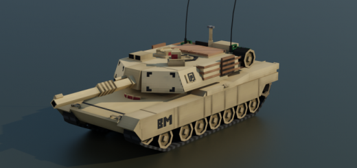 M1A2 Abrams Tank Addon