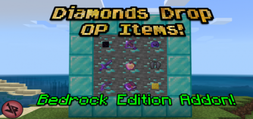 Minecraft, But Diamonds Drop OP Items!