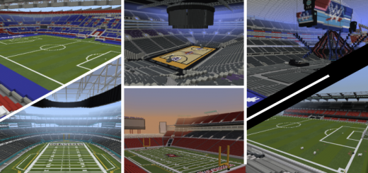 Minecraft Stadiums (PreFXDesigns, TheHolder, TheCraftCrusader)