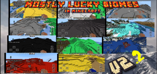 Mostly Lucky Biomes in Minecraft Addon v2.2 (Last Update?!) (Link Update!)
