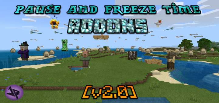 Time Stop addon for Minecraft PE 1.19.20