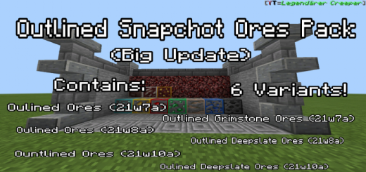 Snapshot Ores Outlined Pack V3.1
