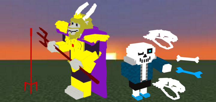 TROLEI O SANS DE UNDERTALE ME TRANSFORMANDO NA SOMBRA DELE no MINECRAFT ! 